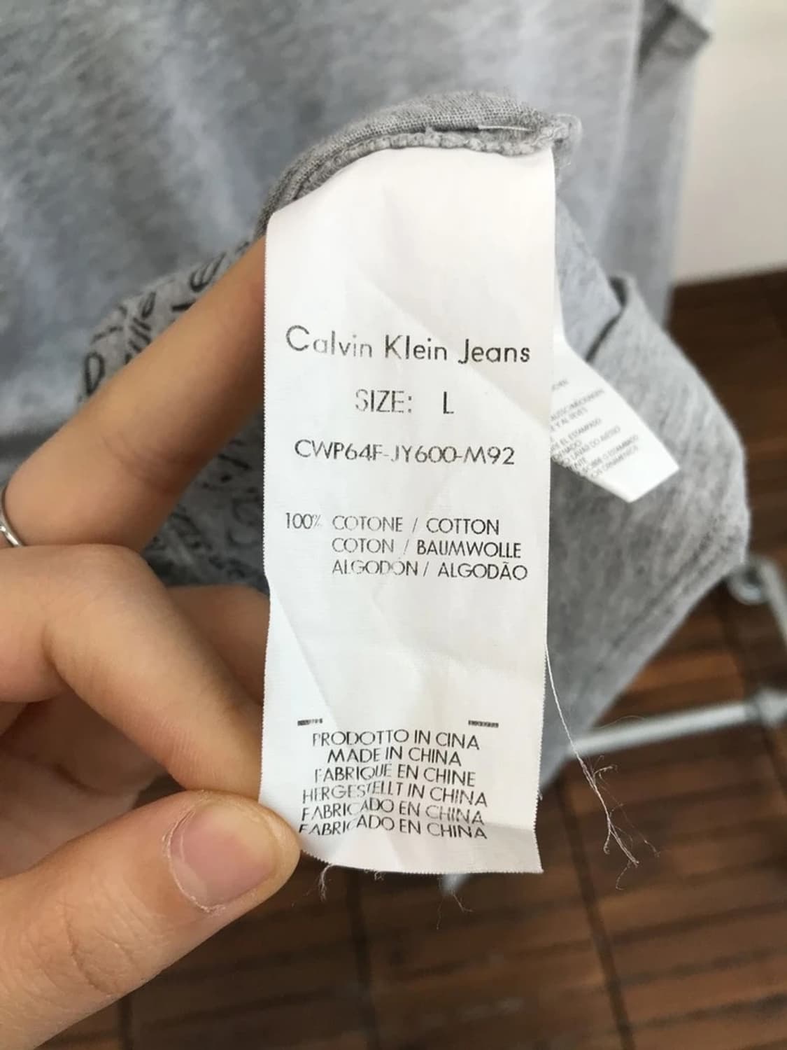 Calvin Klein Jeans Graphic Long Sleeve 상품이미지10