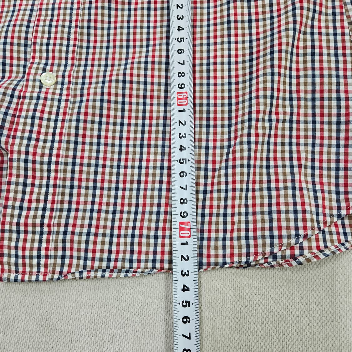 M 브룩스브라더스 체크 긴팔 셔츠 0619Y2 상품이미지6