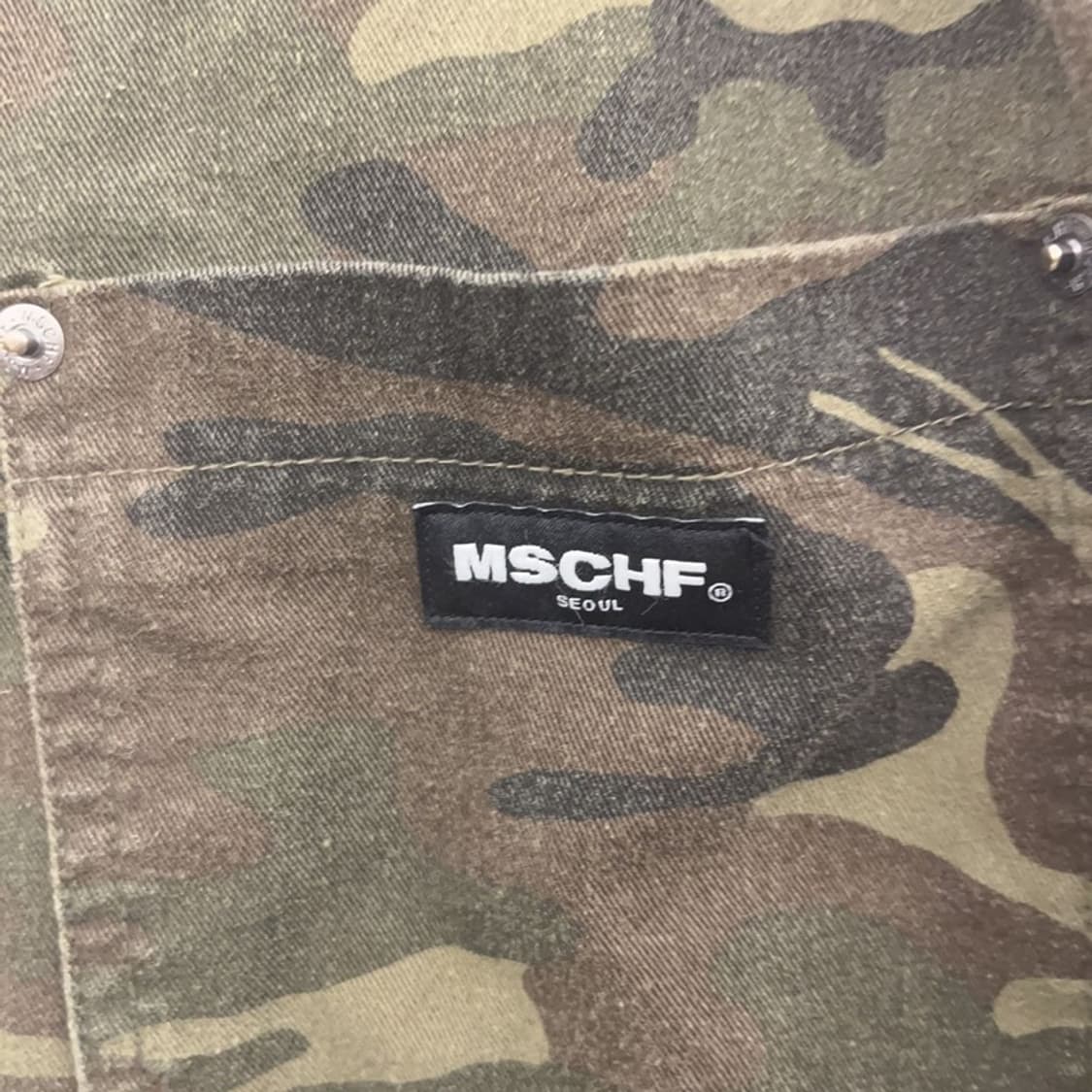 미스치프 카모플라주 스트릿 힙합 카고 스커트 M C07466 상품이미지5