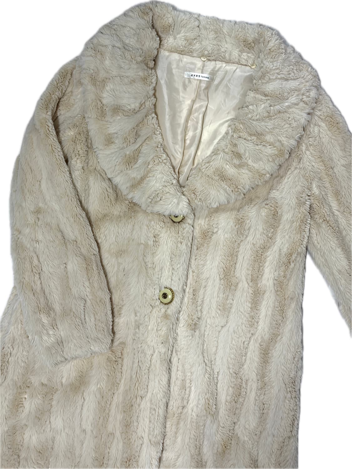 엑시즈팜 퍼 코트 자켓 상품이미지1