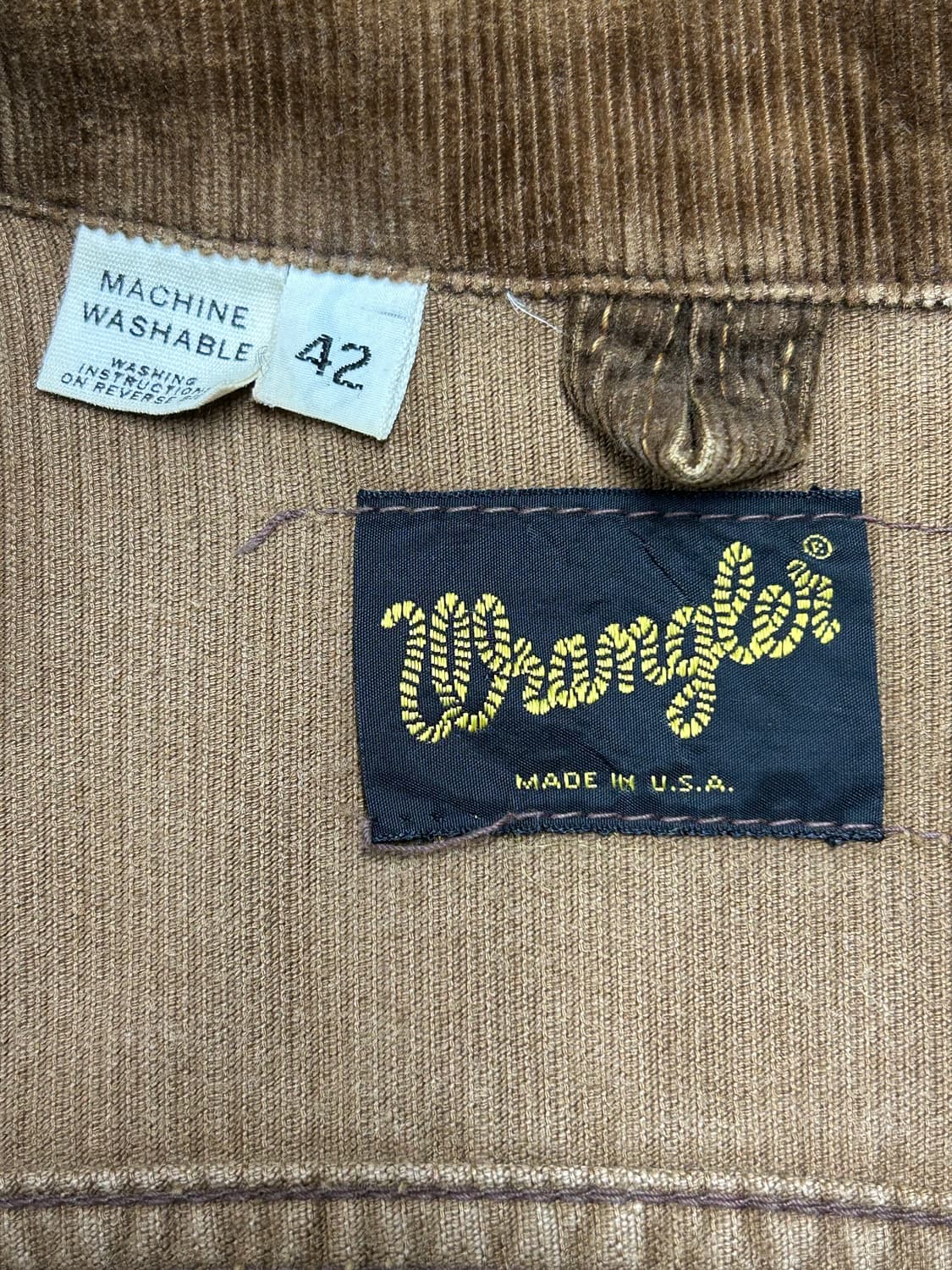 빈티지 랭글러 코듀로이 트러커 자켓 상품이미지7