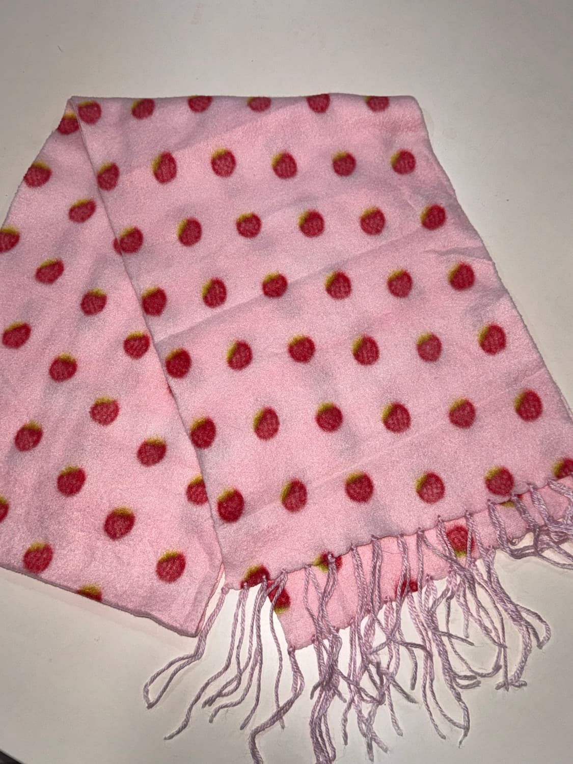 딸기우유 머플러 히메갸루 빈티지 목도리 상품이미지2