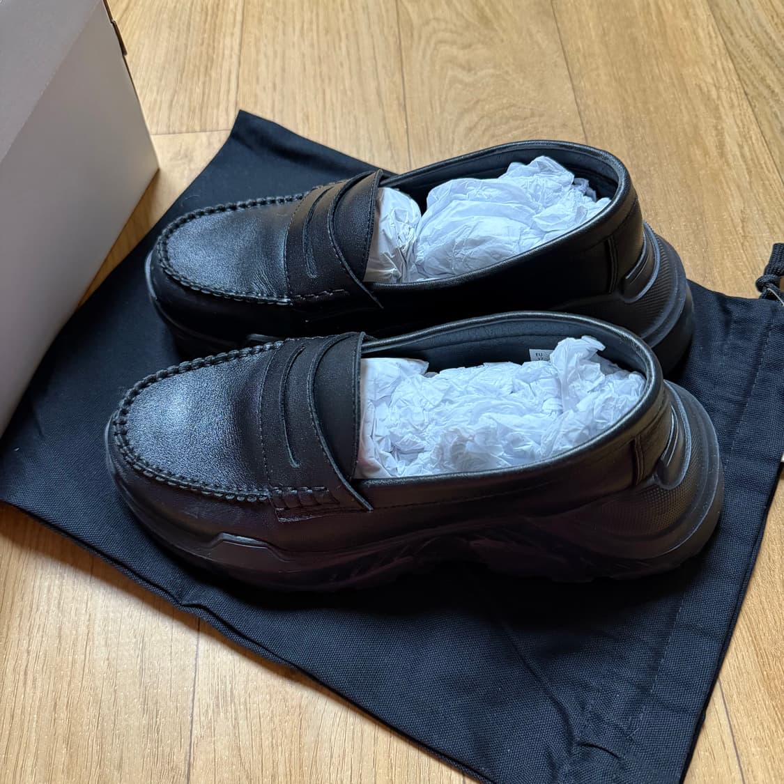 아키코아오키 레더 로퍼 제니 애착로퍼 37사이즈 상품이미지2