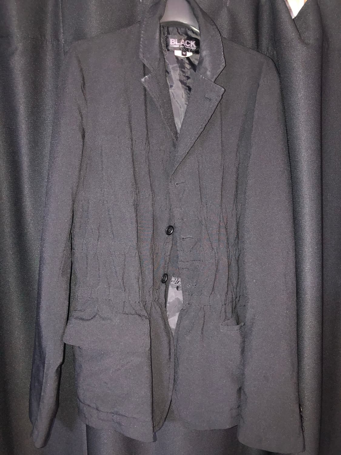 꼼데가르송 CDG 블랙컬렉션 U MAIN 자켓 M 상품이미지8