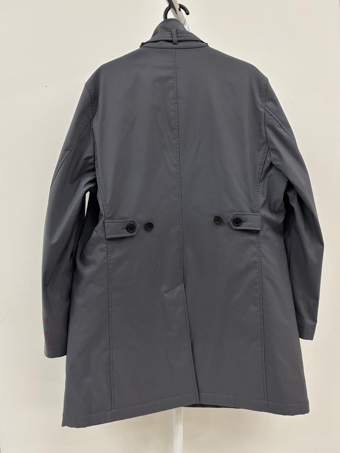 빈티지 그레이 하이넥 코트 점퍼 상품이미지9