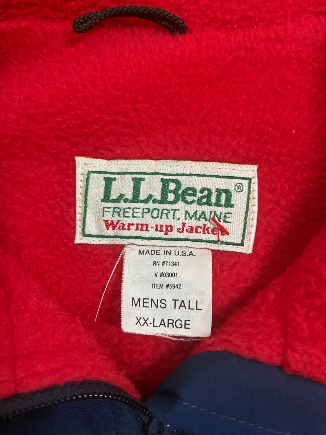 엘엘빈 웜업 봄버 자켓 2XL 상품이미지3