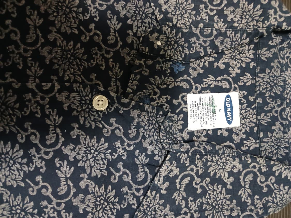 올드 네이비 패턴 반팔 셔츠 상품이미지2