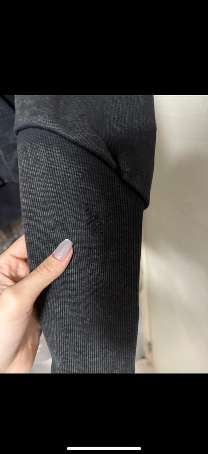 미스치프 빅 포켓 후디s 워시드블랙 상품이미지4