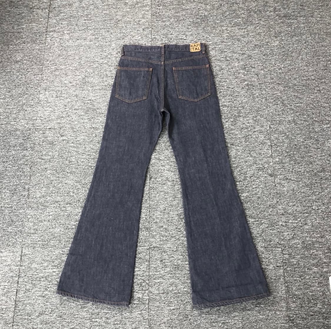 캐피탈 14oz 오카벨보 부츠컷 데님팬츠 상품이미지2