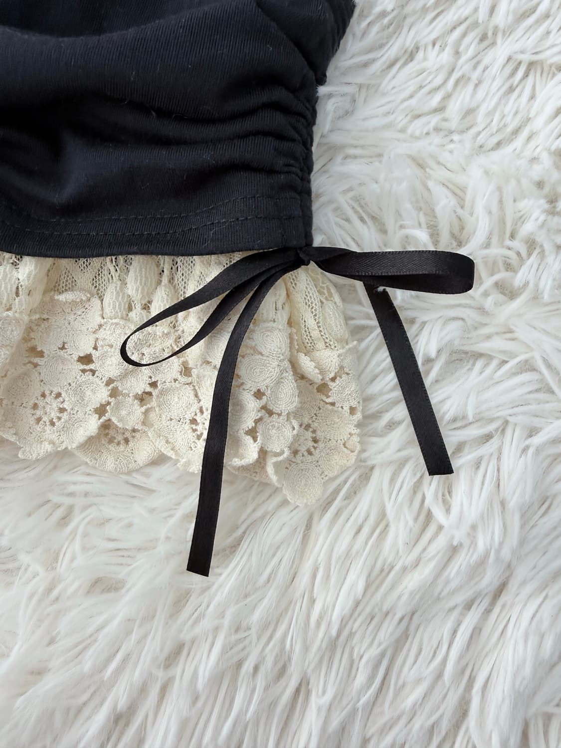 레이스 카프리 레깅스 상품이미지3