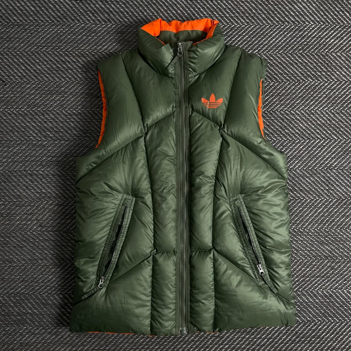 00s 아디다스 올드스쿨 올리브 다운 베스트o 2980 상품이미지1