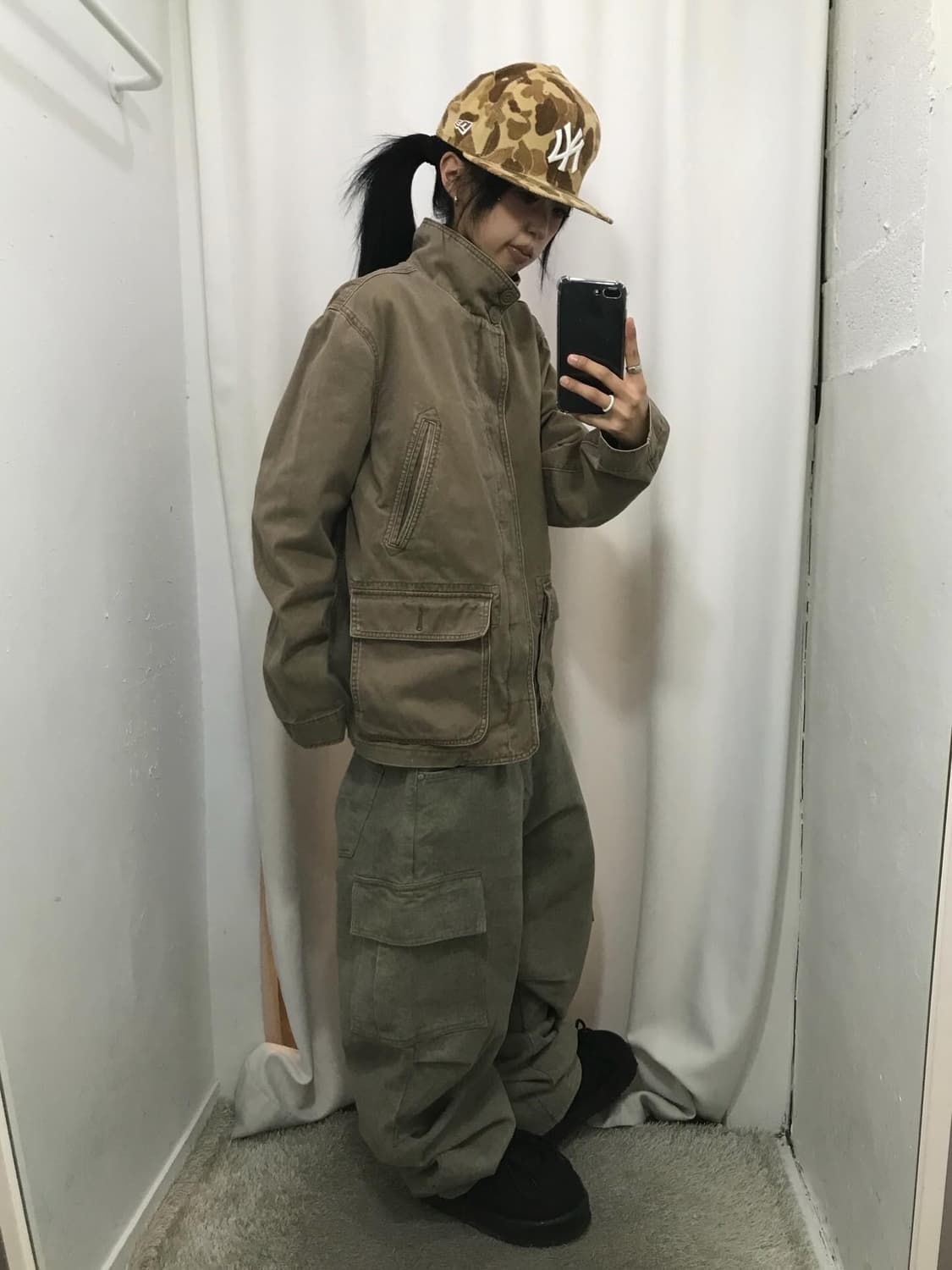 Gap High Neck Multi Pocket Jacket 상품이미지4