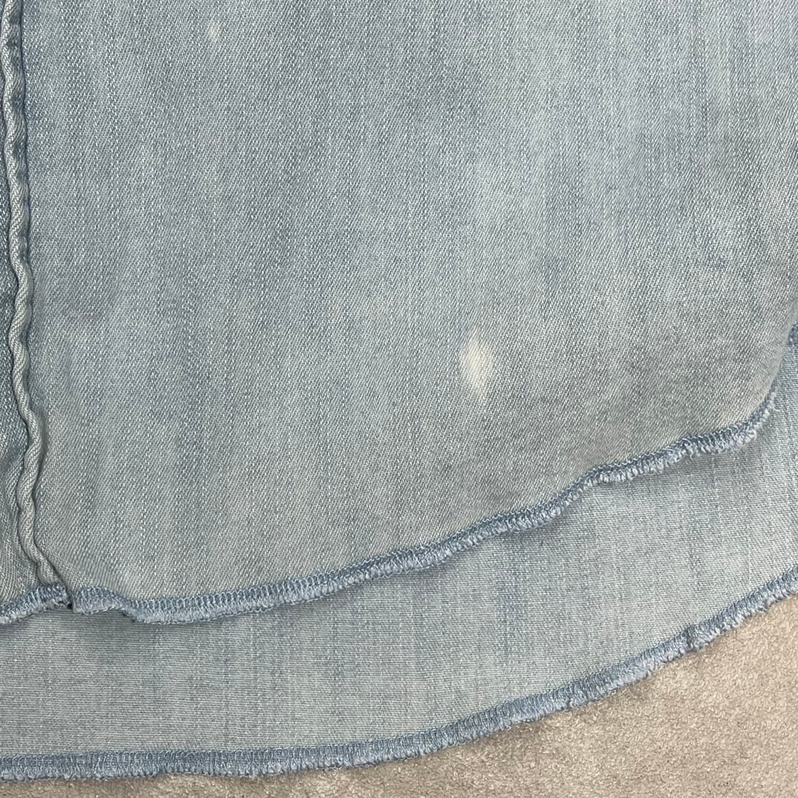 랭글러 워크 데님셔츠 s09043 상품이미지5