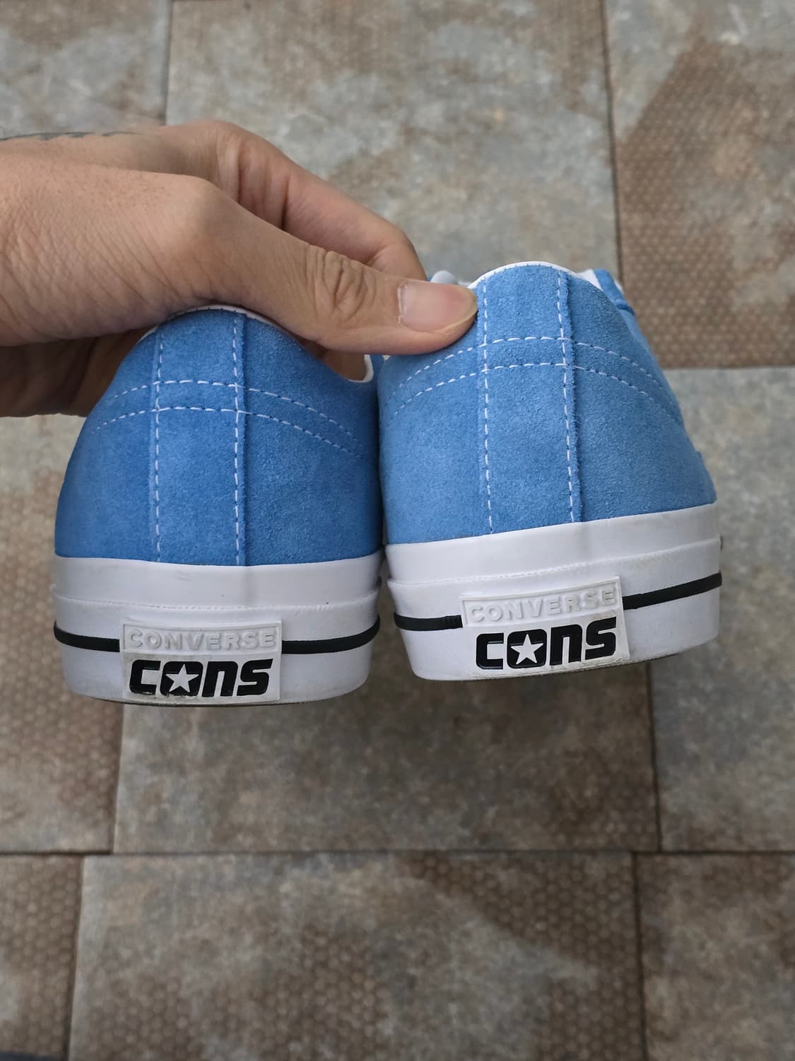 (270)원스타 프로 ox 스웨이드 라이트 블루 상품이미지8