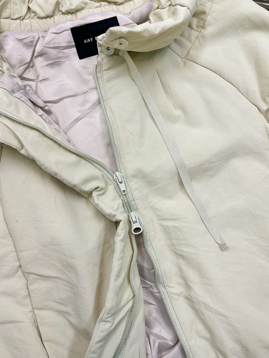 레이빔즈 셔링 카라 푸퍼 자켓 상품이미지5