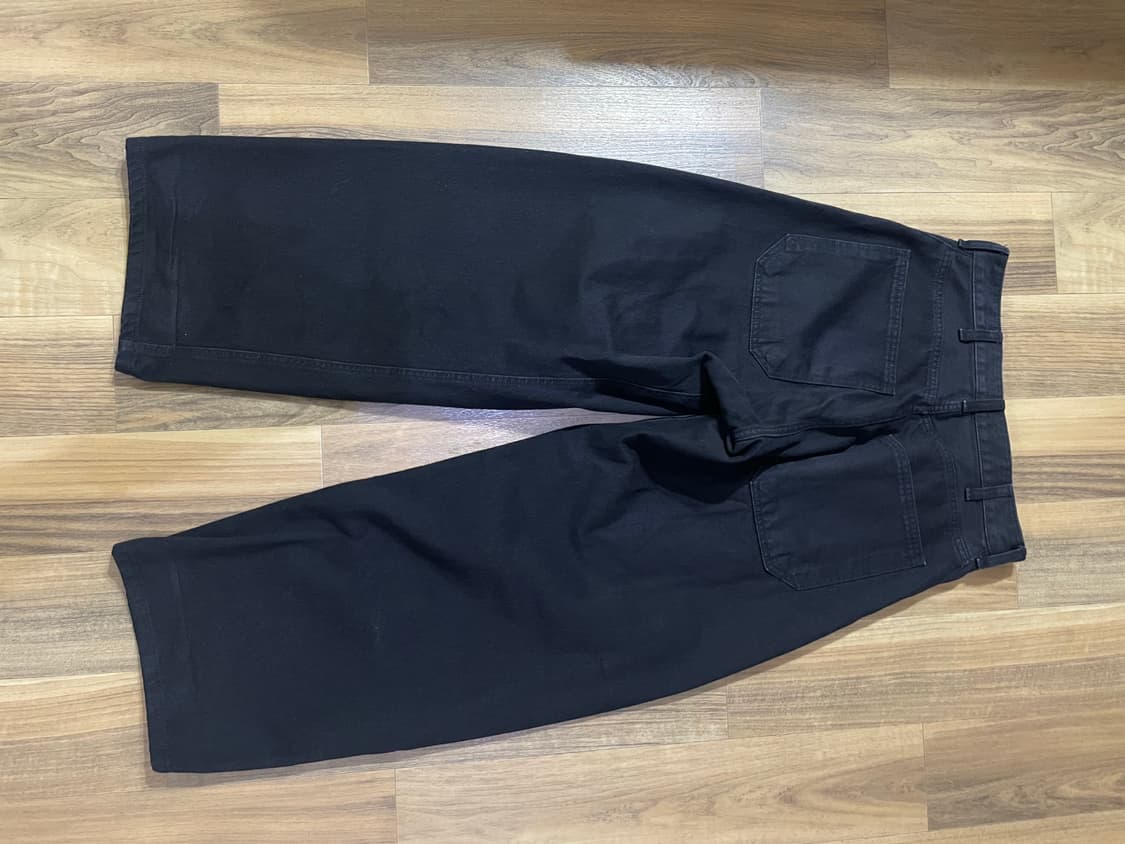 해칭룸 Wide Curve Jeans Jet Black 상품이미지3