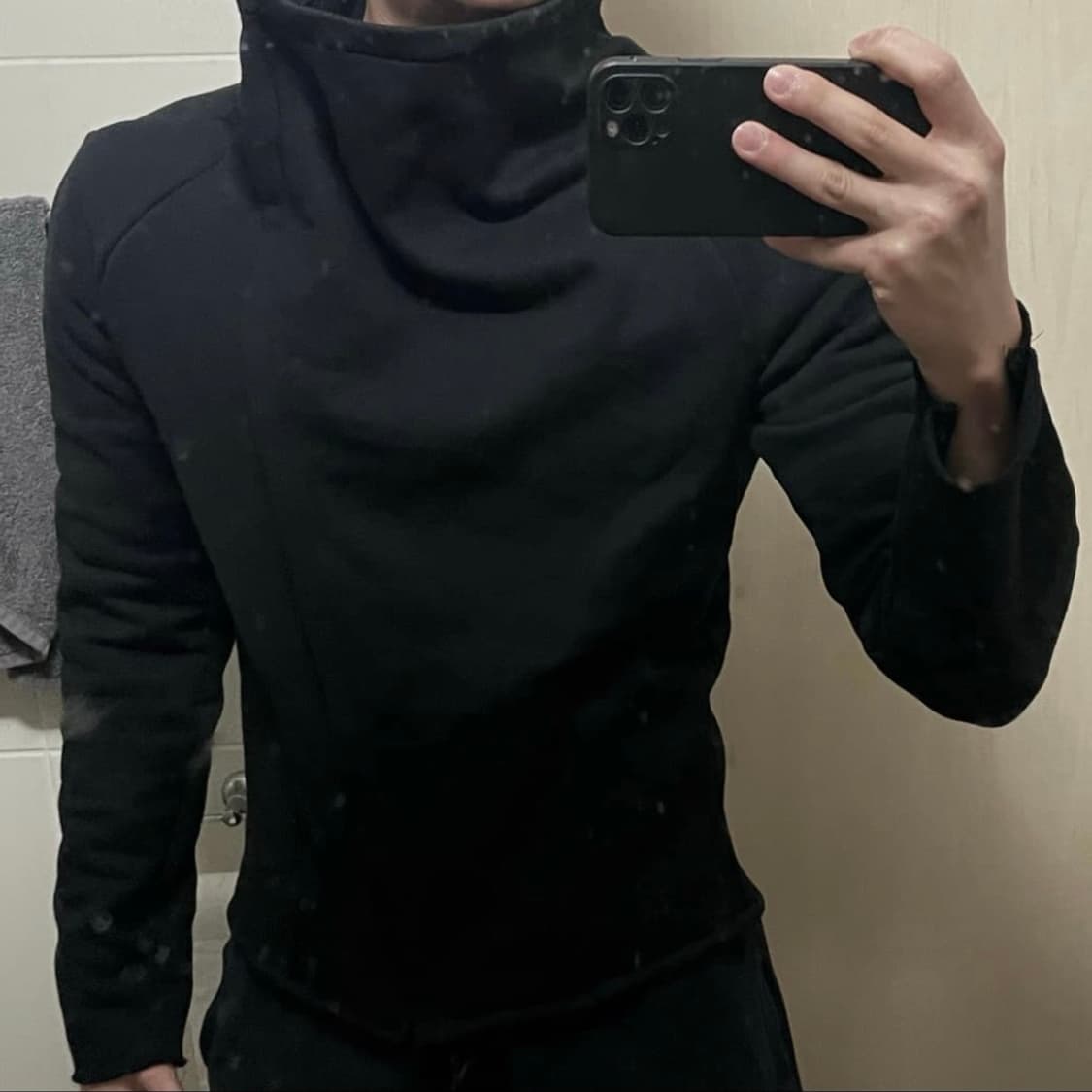 Bias Zipper Sweat Jacket 상품이미지4