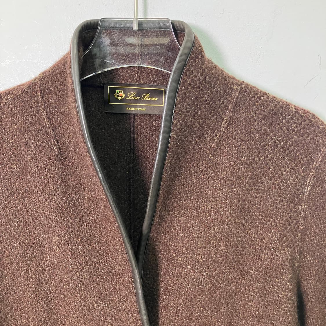 로로피아나 브라운 캐시미어 자켓  상품이미지4