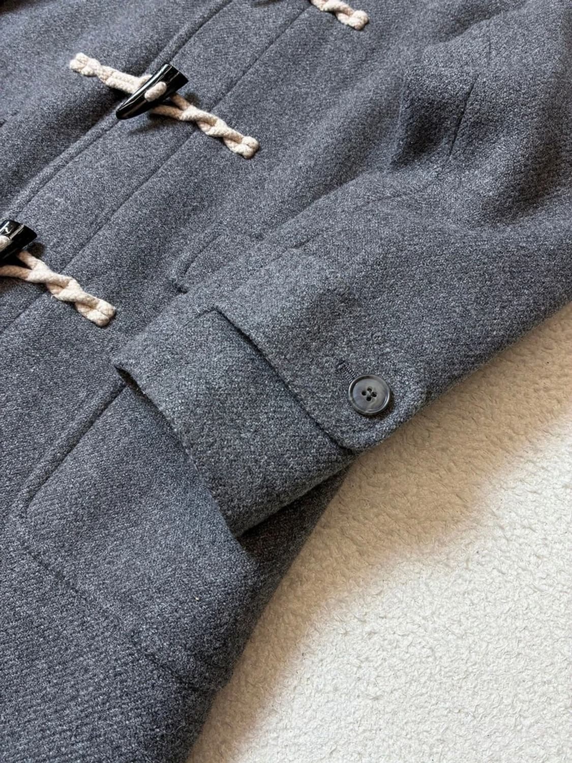 유니클로 울 시그니처 더플 후디 코트 PN7200 상품이미지4