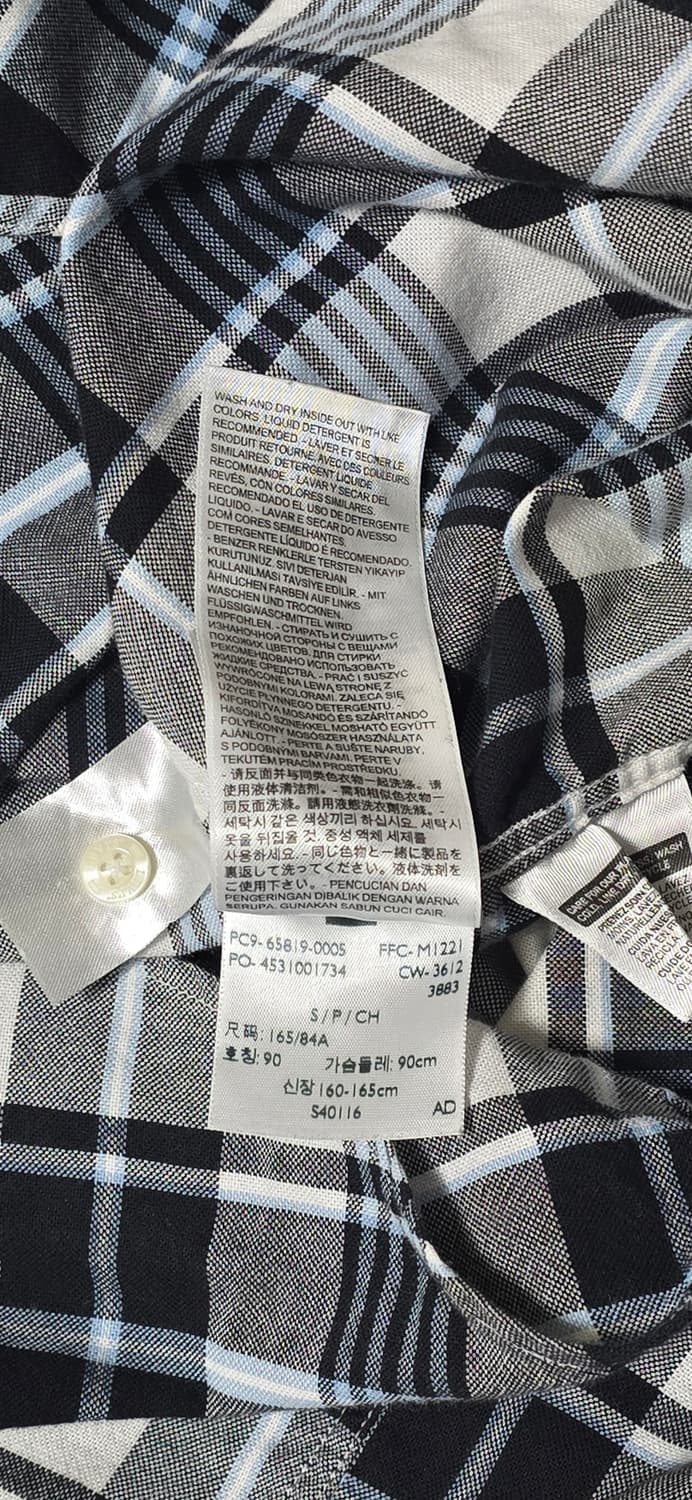 리바이스 웨스턴 체크 셔츠 S 상품이미지4