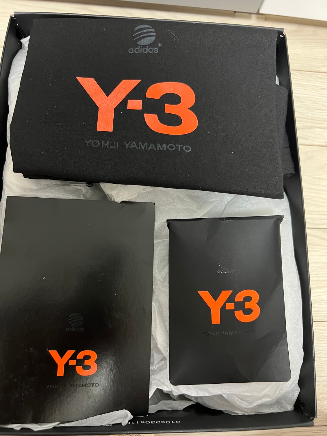 Y-3 콰사 하이 검/흰 새상품(265) 상품이미지6