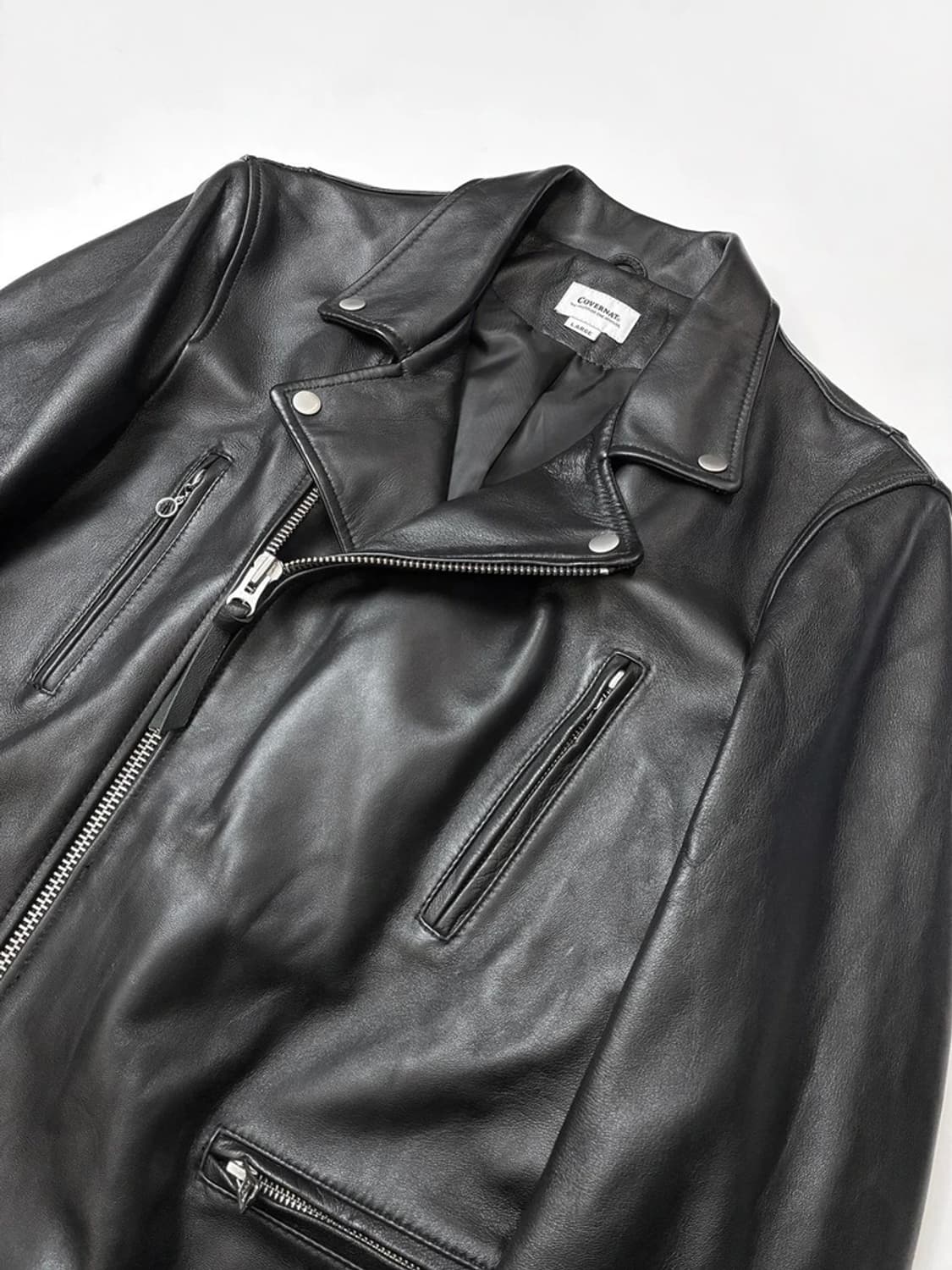 커버낫 18ss 램스킨 콜린 라이더 양가죽 자켓 PN5067 상품이미지2
