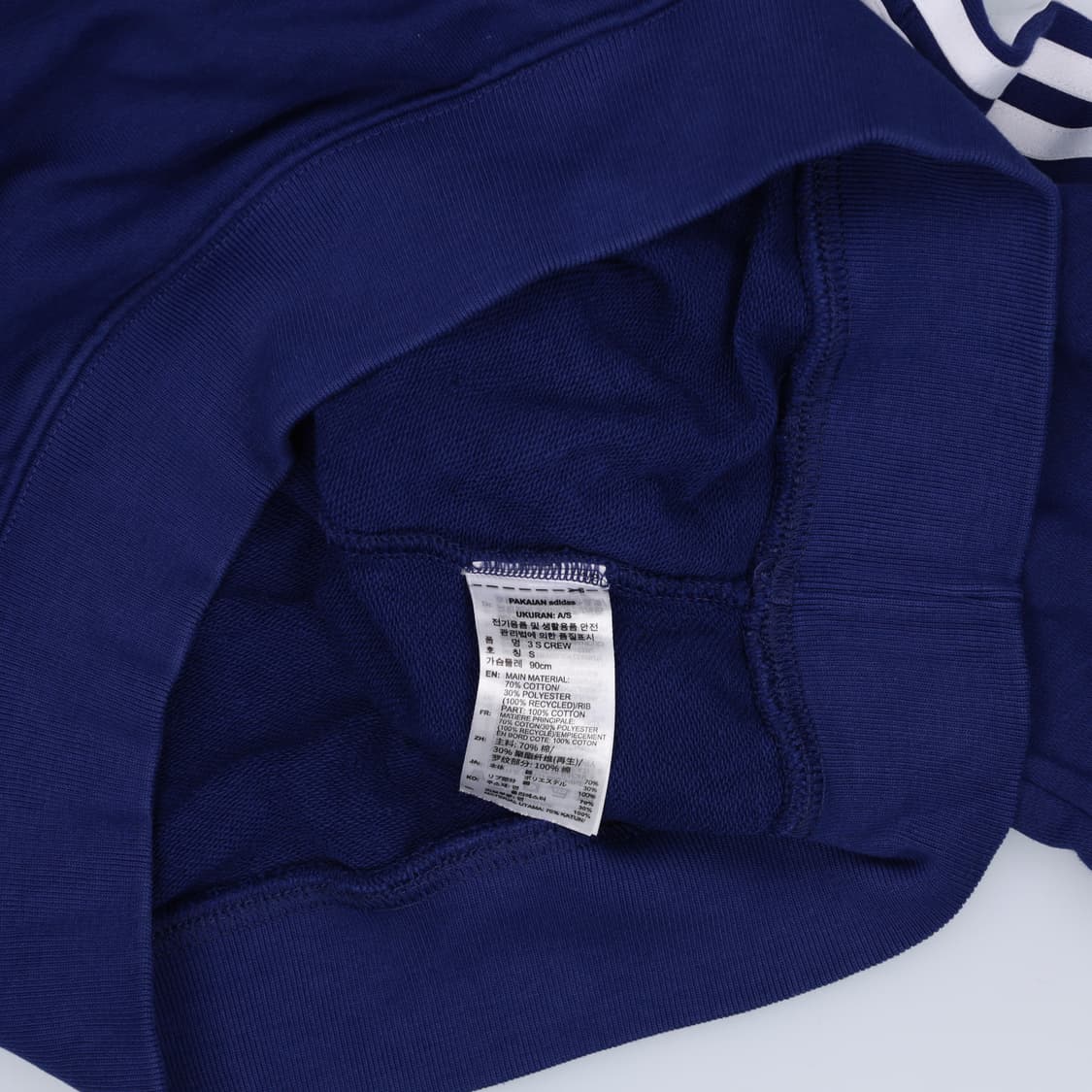 S 신형아디다스 여성 크롭맨투맨 0224H1 상품이미지4