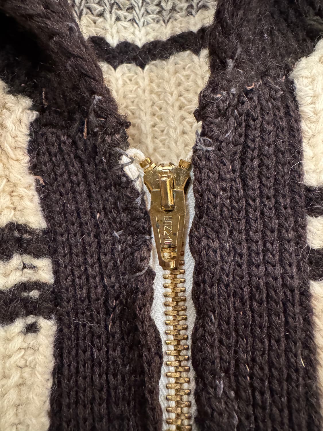 50s 웨스턴 코위찬 가디건 (M) 상품이미지5