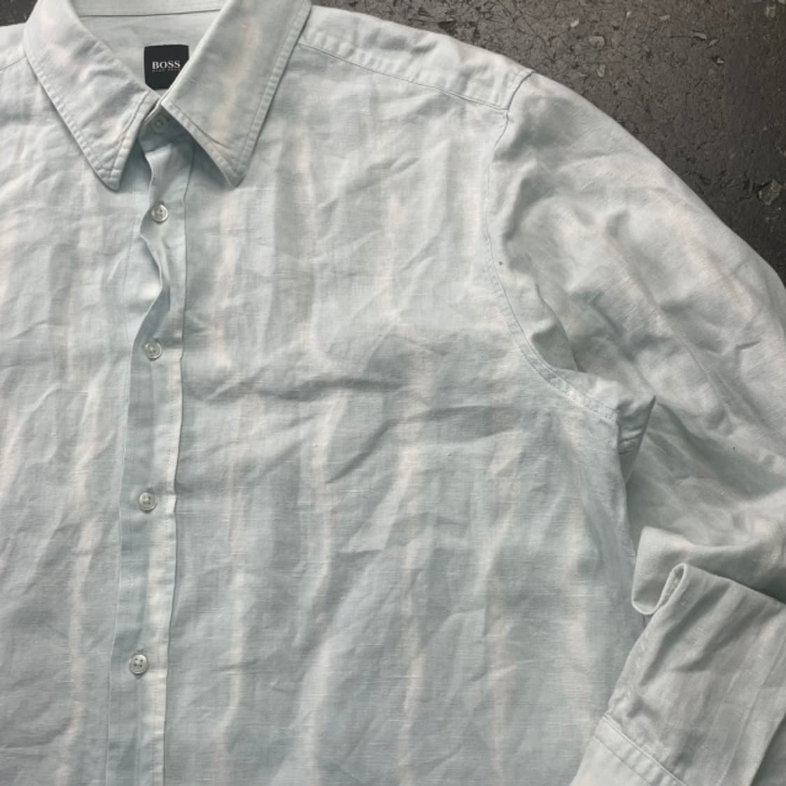 105 휴고보스 나염 린넨 셔츠  상품이미지2