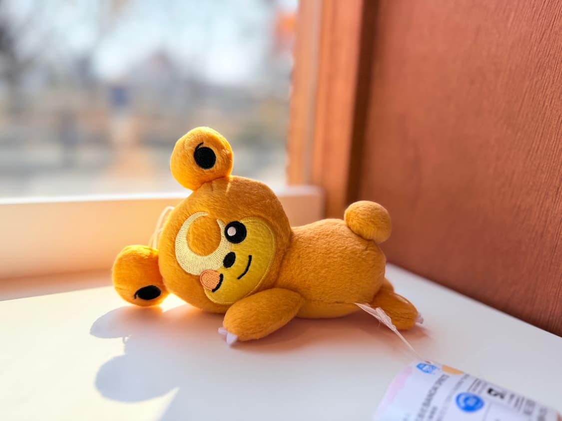 일본 반다이 포켓몬 윙크 깜지곰 봉제인형 15cm 상품이미지2