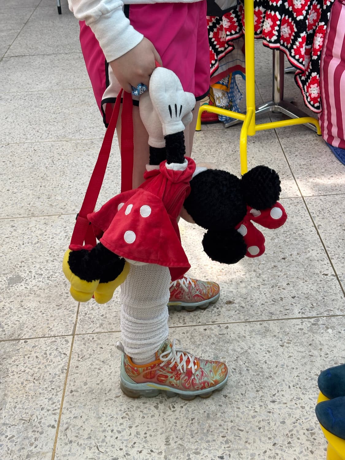 Vintage Minnie Mouse Plush Doll Backpack 상품이미지9