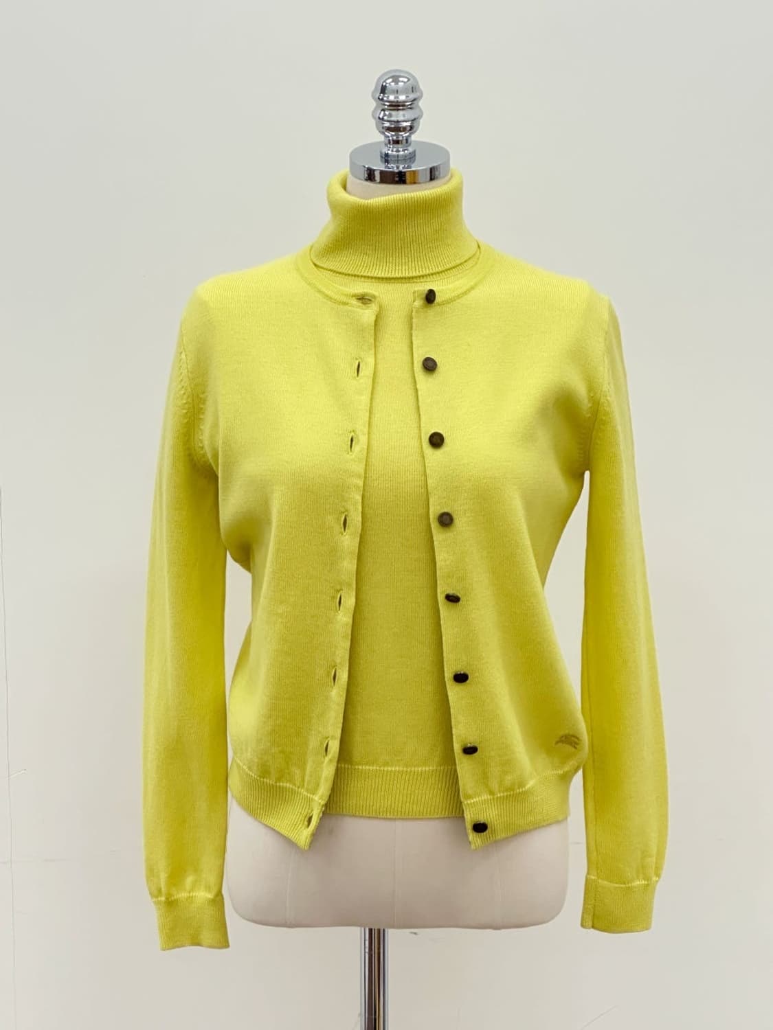 burberry / 버버리 터틀넥 울 니트+가디건 세트  상품이미지4