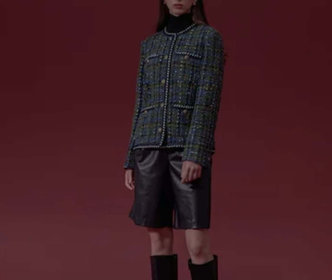 인나수이 시크릿 팬시 멀티 트위드 자켓 S _ 여성,울 40% 상품이미지1