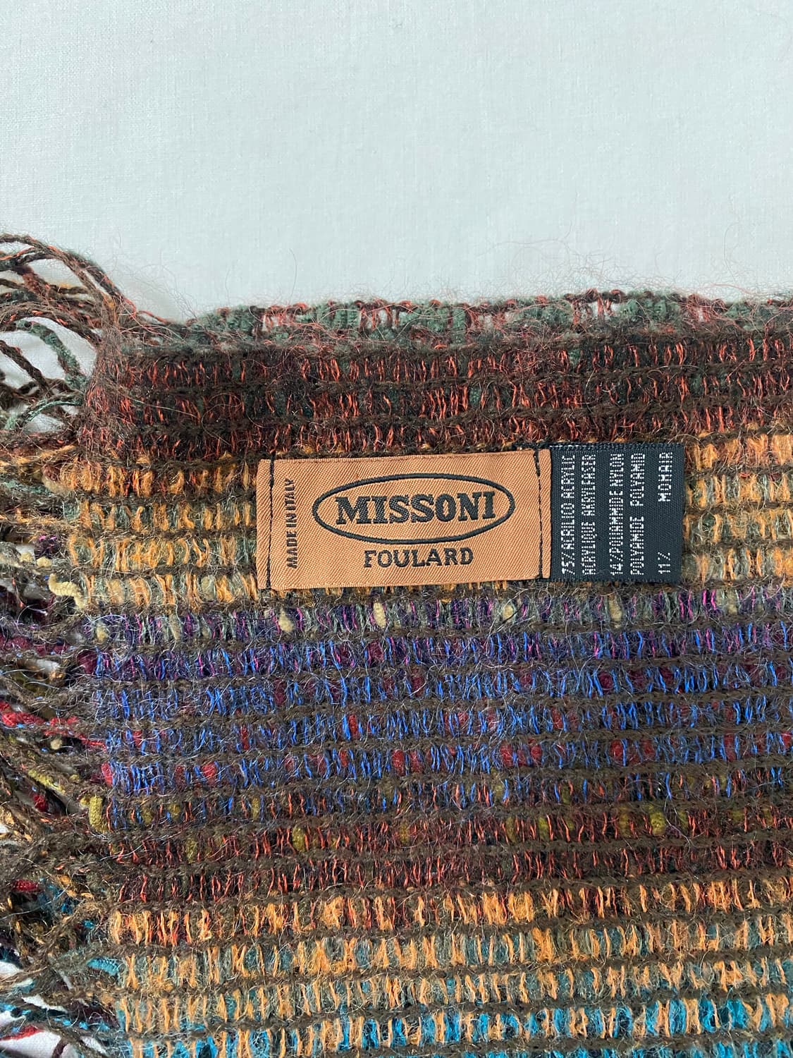 미쏘니 MISSONI 아크릴 모헤어 머플러 상품이미지4