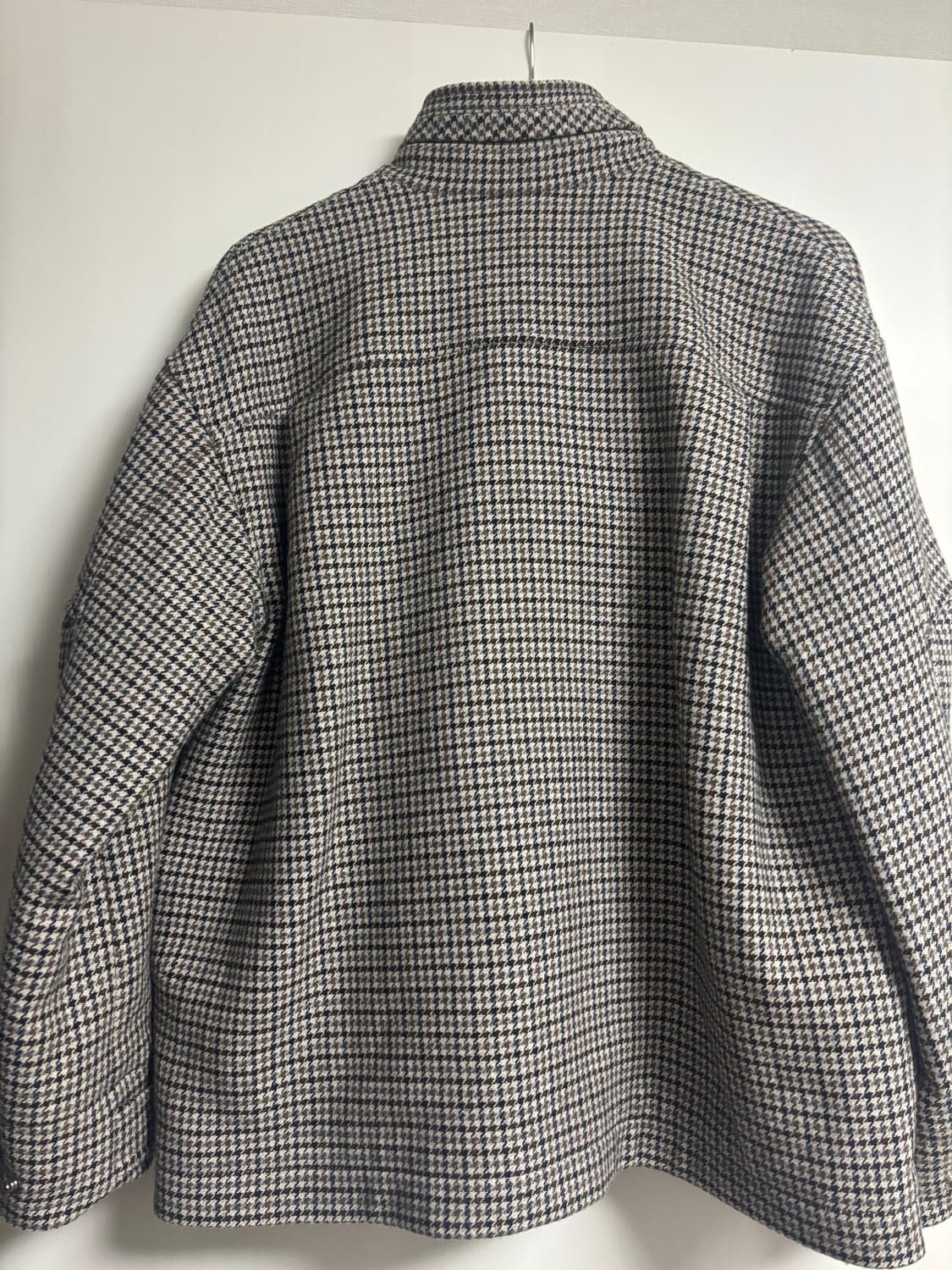 스튜디오톰보이 체크 코트 상품이미지3