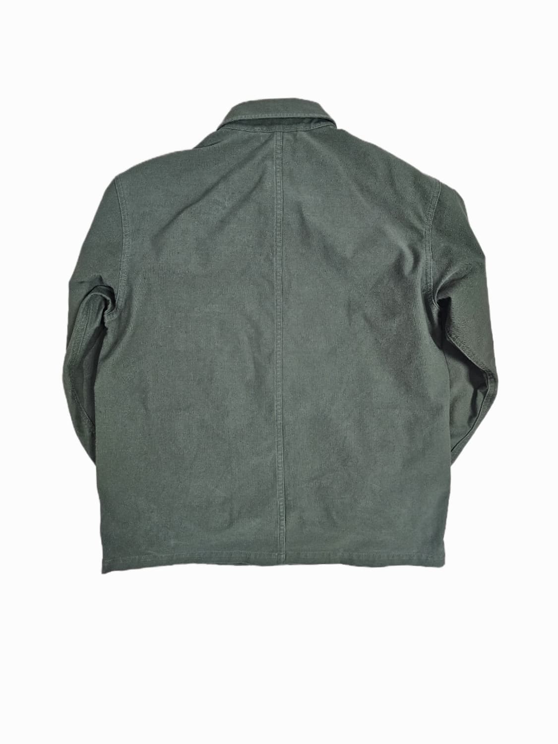 [M] 유니클로 올리브 퍼티그 셔츠 워크 자켓 (셔켓) 상품이미지2