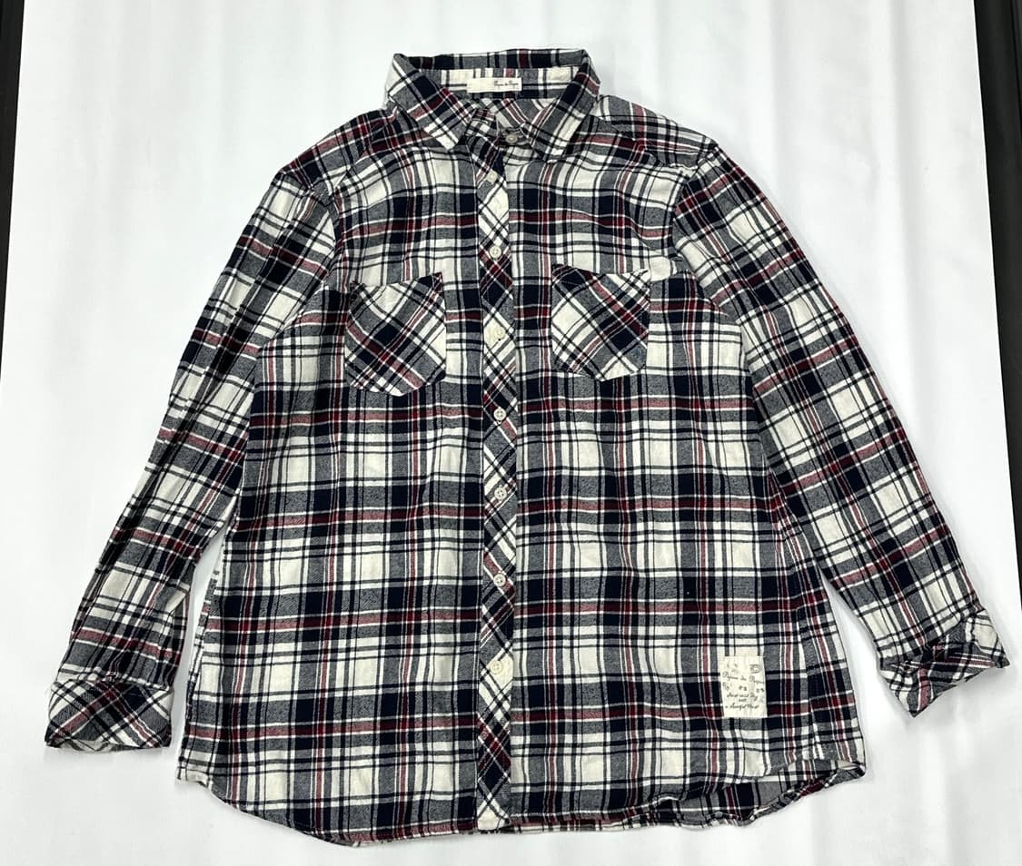 🍄하구미의 보헤미안 코디세트🍄 그런지 반팔레이어드 펑크 체크 일본 상품이미지5