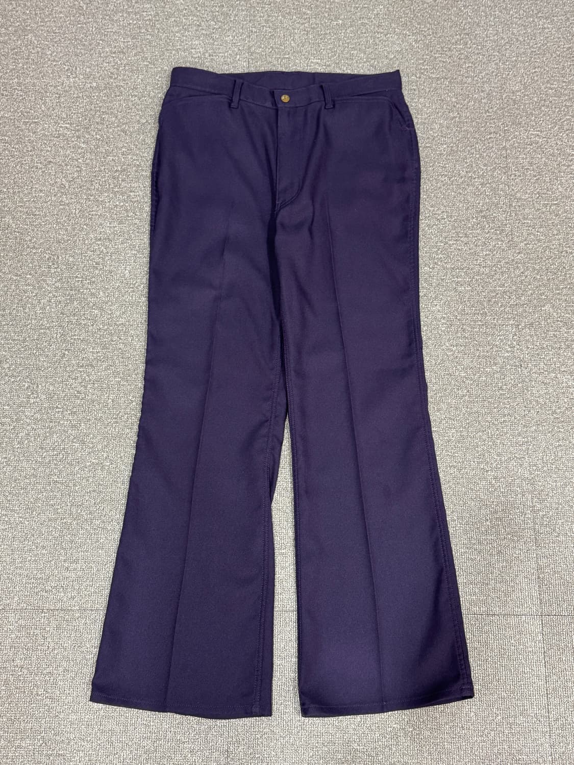 니들스 플레어 부츠컷 퍼플 슬랙스 M 상품이미지1