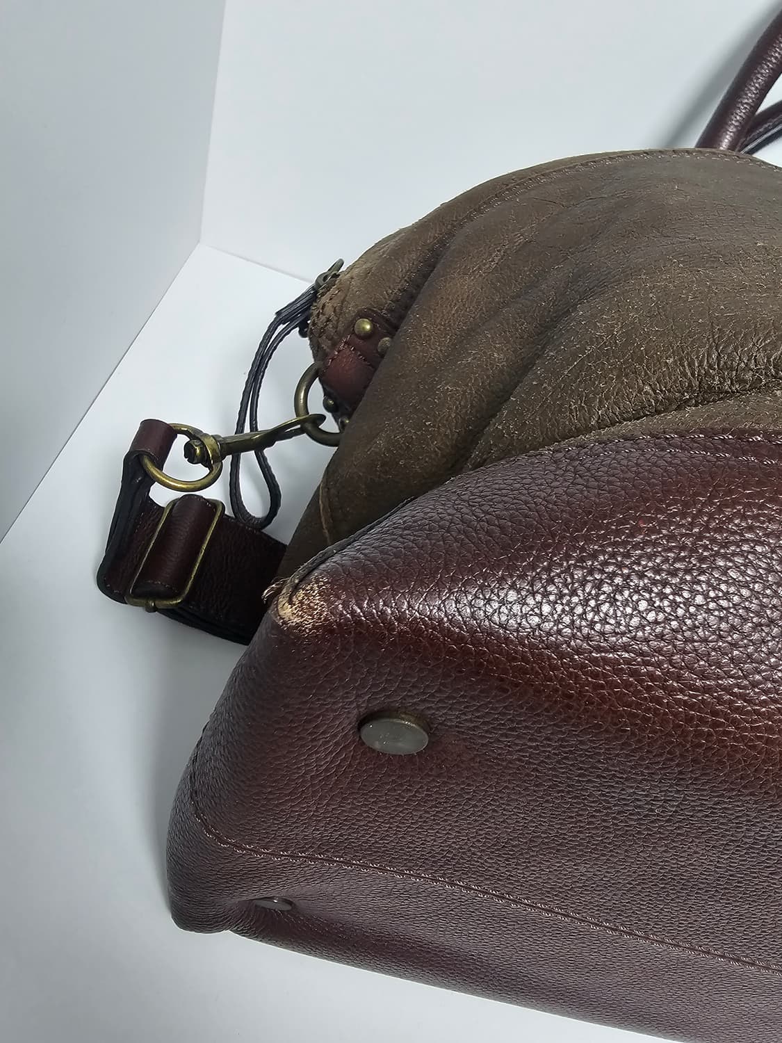 새상품 자라 한정판 무스탕 가방 상품이미지5