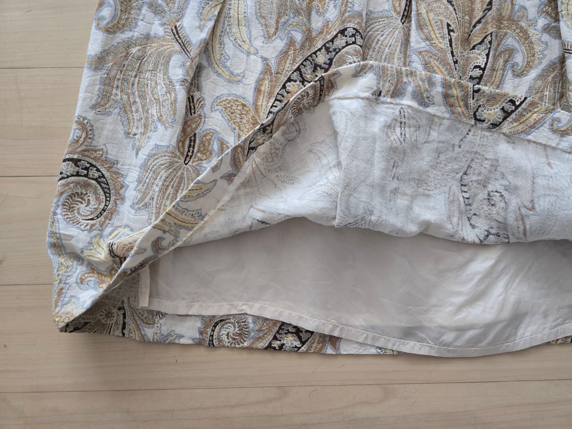 SCAPA Italy fabric linen skirt 상품이미지5