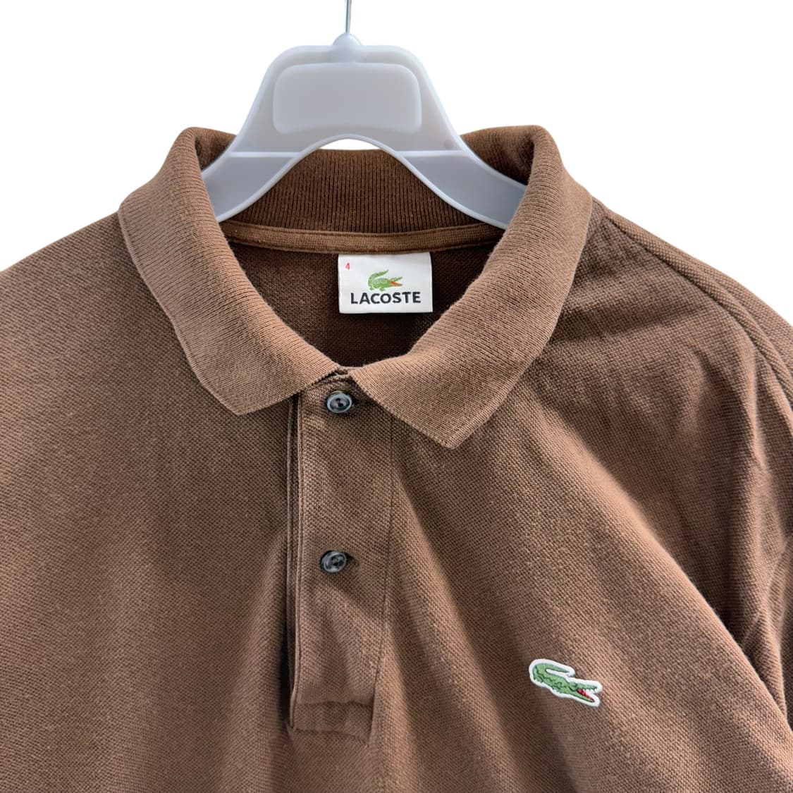 [4] 라코스테 브라운 카라티셔츠 상품이미지5