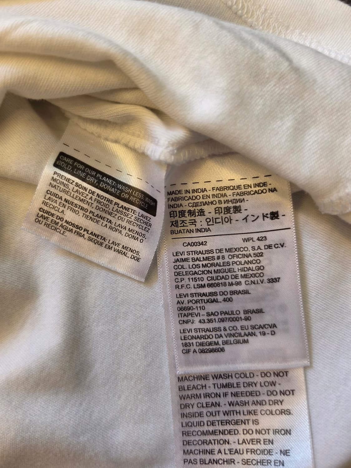 리바이스(Levi's) 크루넥 루즈핏 반팔 티셔츠 상품이미지6