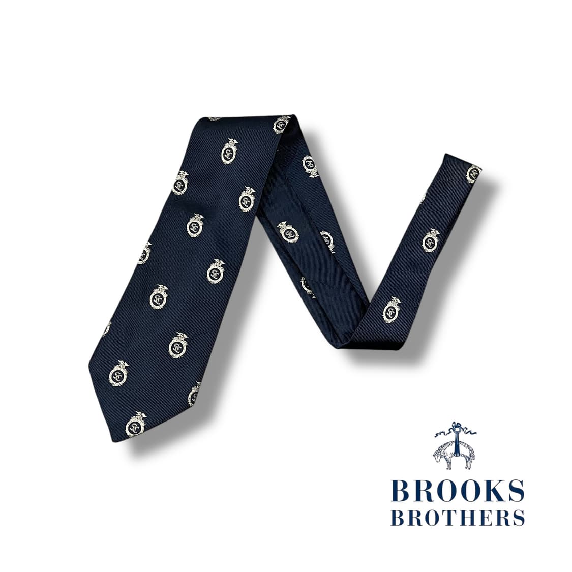  브룩스 브라더스 패턴 실크 넥타이 y14332 상품이미지1