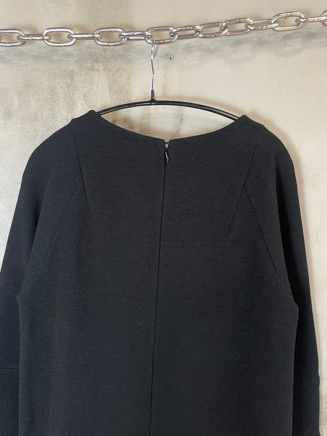 아르마니 패널 절개 울 드레스 상품이미지6