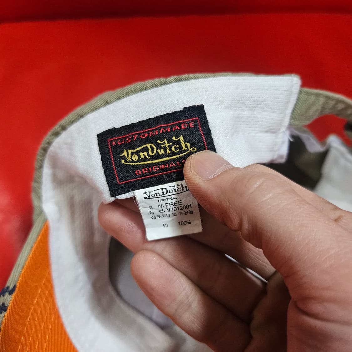 본터치(Vondutch) y2k 빈티지 워시드 볼캡 상품이미지6