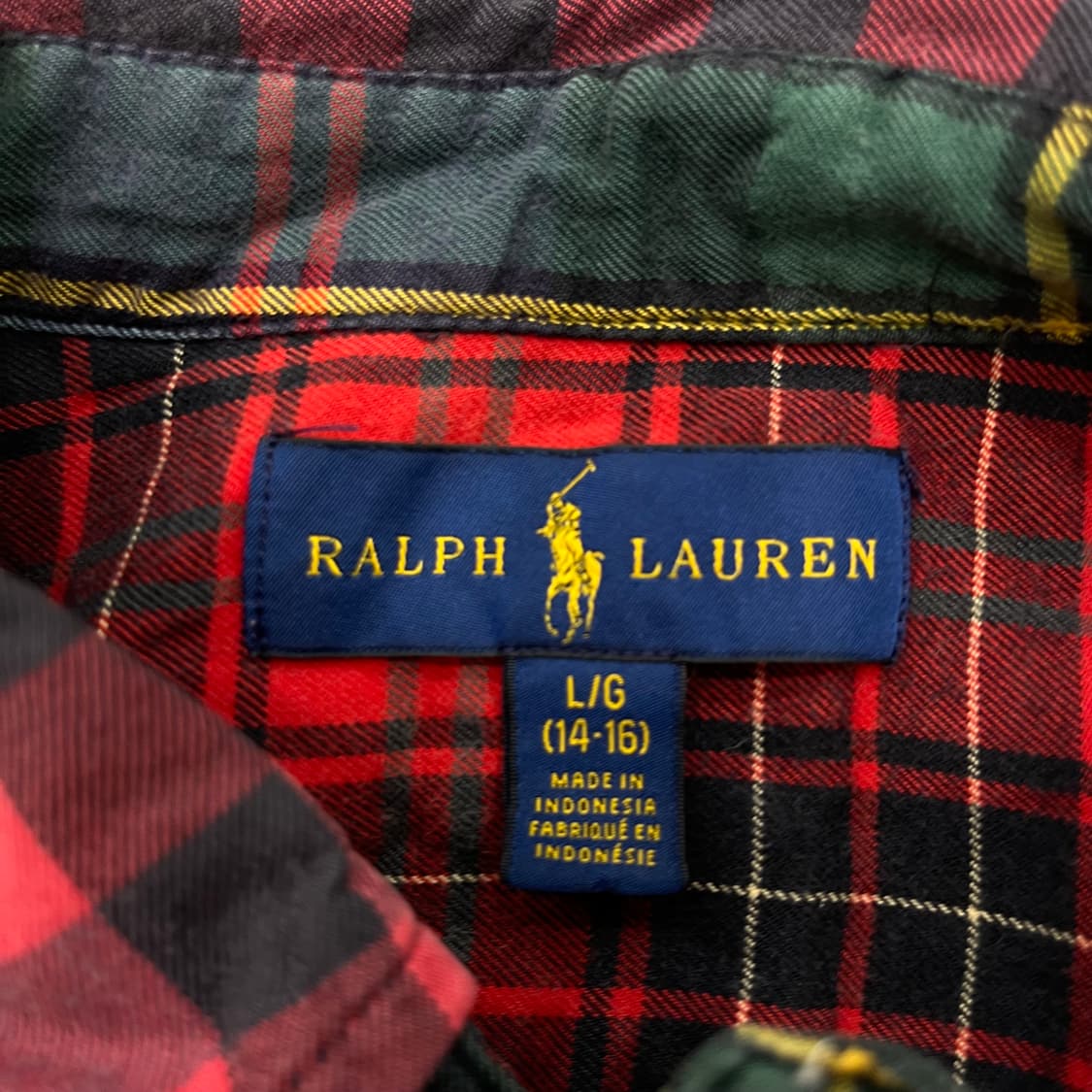 L 폴로 랄프로렌 멀티 체크 셔츠 상품이미지6