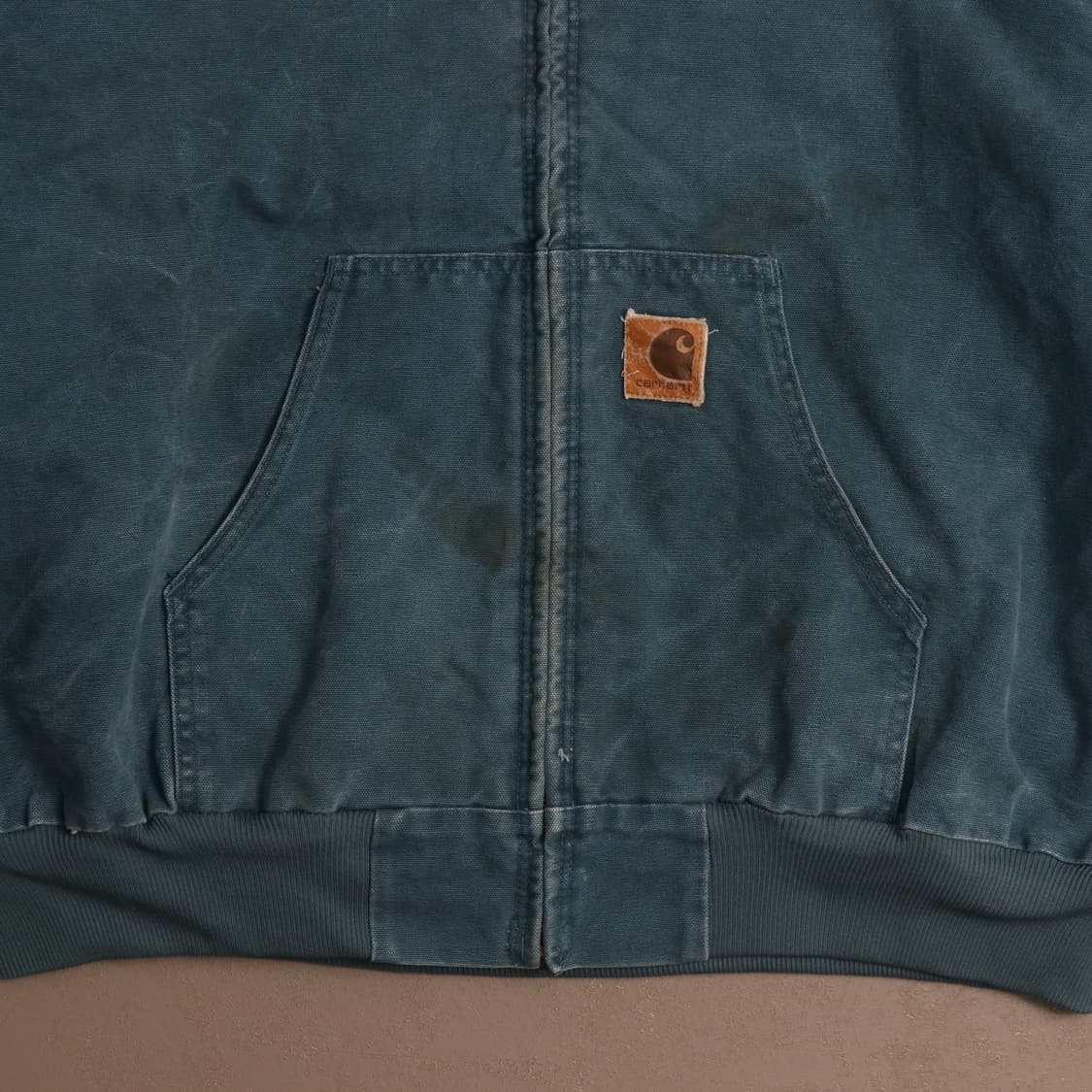 90's USA 칼하트 jq296 블루틸 액티브 자켓  A1249 상품이미지5