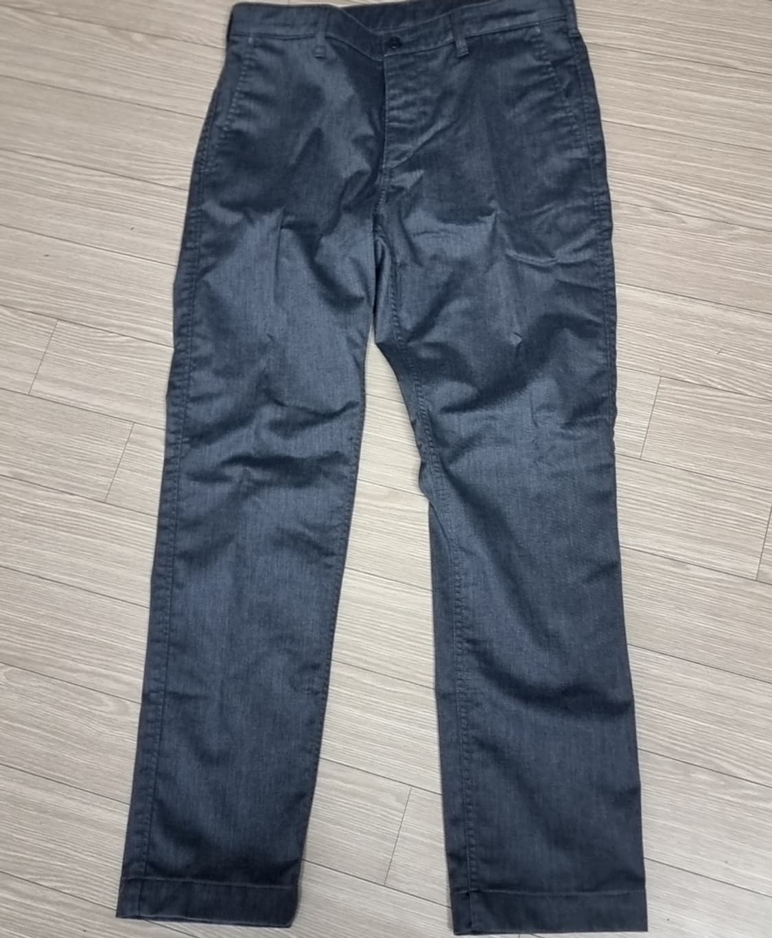 유니클로 남성 네이비 면바지(32) 상품이미지1