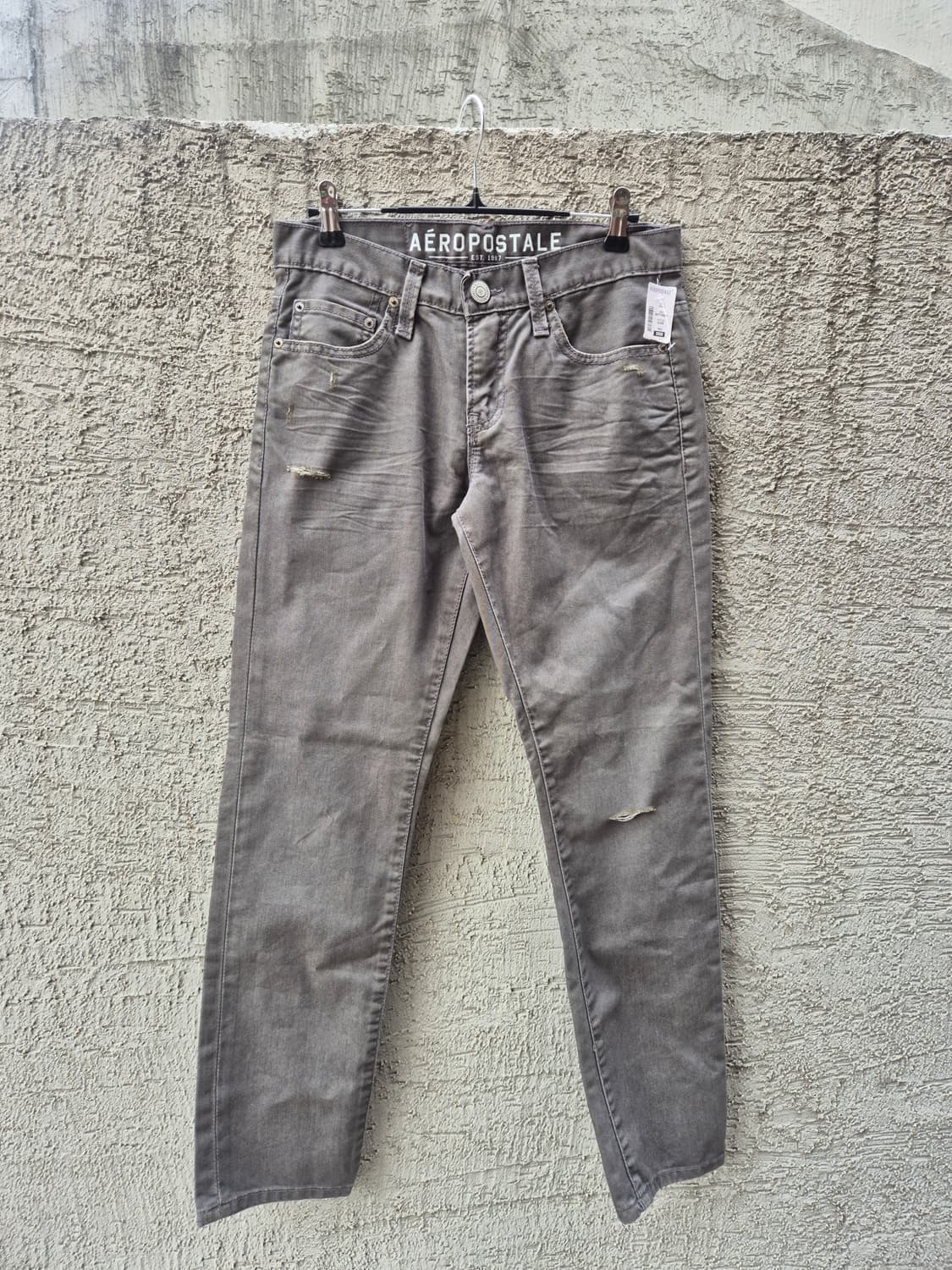 27인치 에어로포스테일 면바지 새상품 아메카지 워싱 빈티지 상품이미지8