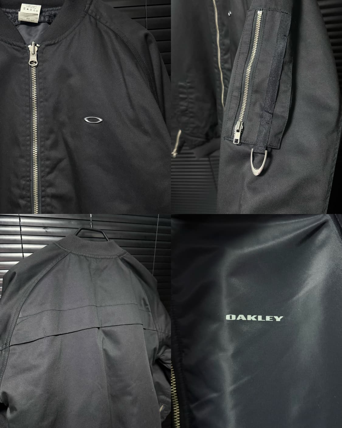 오클리 리버시블 양면 ma-1 항공점퍼 봄버 블루종 M 95 나일론 워크 상품이미지8